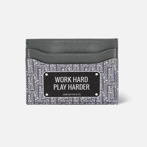John Hatter & Co "Work Harder Play Harder" Wallet